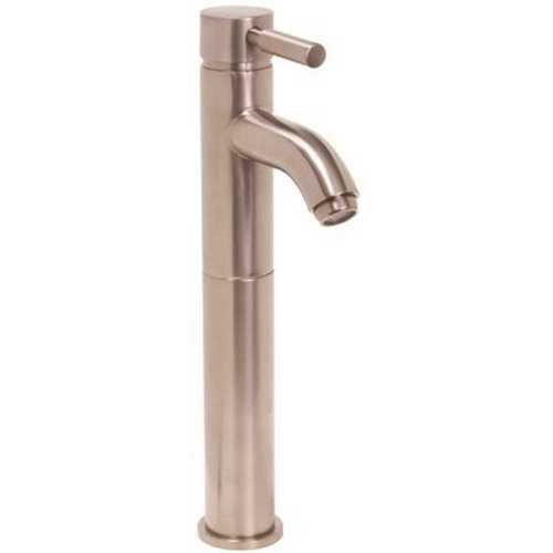 Premier 67790W-5004 Essen Single-Handle Vessel Bathroom Faucet 4 in. Centerset without Pop-Up in Brushed Nickel