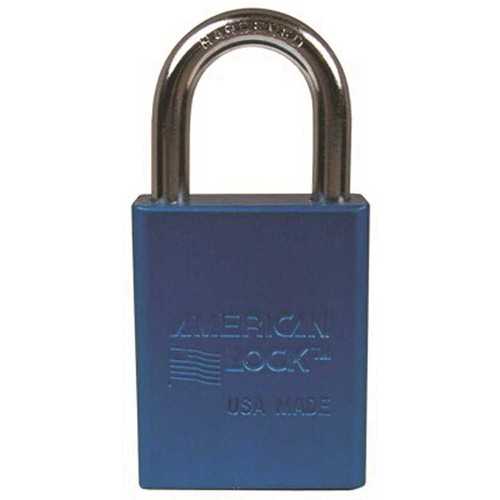 Master Lock Company A1105BLU 1-1/2 in. Padlock Aluminum Body Blue KD