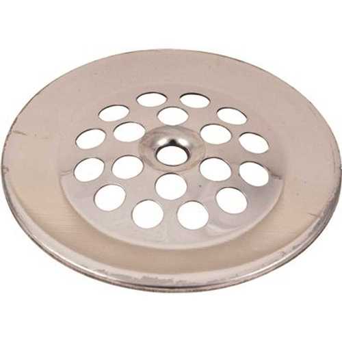 Bathtub Shoe Grid/Strainer Cover 2-7/8 in. Matching Screw for Use with Trip  Lever Style Drain Assembly