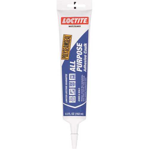 Loctite 2139006 Polyseamseal 5.5 oz. White All Purpose Caulk