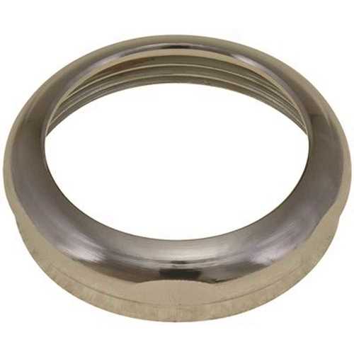 Premier 161002 1-1/2 in. Brass Slip Joint Nut Chrome Plated
