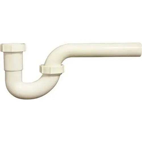 1-1/4 in. x 1-1/2 in. PVC P-Trap without Adapter White