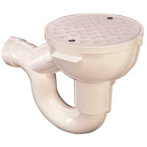 Proplus 173380 7-1/4 in. PVC Integral Trap Floor Drain Flange Color/Finish Family