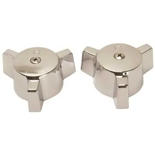 Tub and Shower Handles for Eljer Lustra Chrome Pair