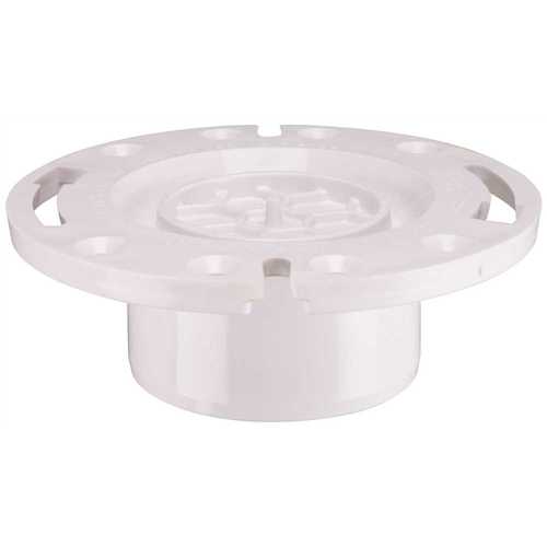 Water-Tite 86132 Techno Plastic Closet Flange for 3 in. or 4 in. PVC Pipe