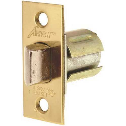 Arrow Lock 271-3 Sierra Springlatch 2-3/8 in. BS Flat Face Brass