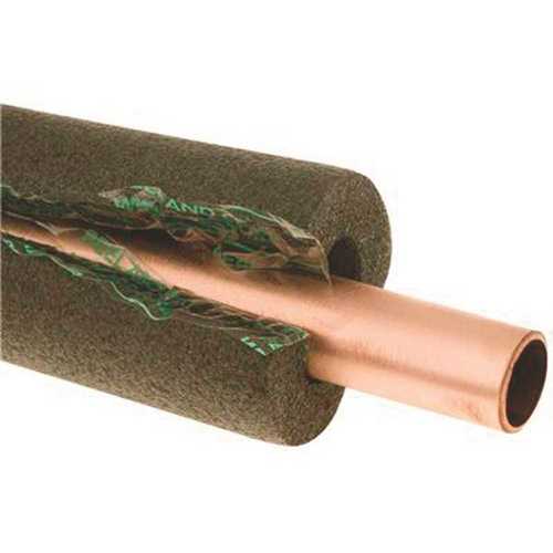 Frost King S12XB/6 1 in. x 3/8 in. Thick Wall x 6 ft. Self Seal Tubular Poly Foam Pipe Insulation - pack of 40