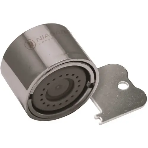 Female Tamper-Proof Aerator 55/64 in. 0.5 GPM Chrome - pack of 6