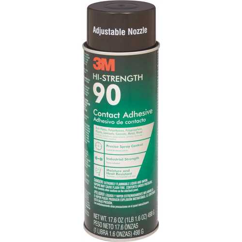3M 90-24 17.6 oz. Hi-Strength 90 Spray Adhesive