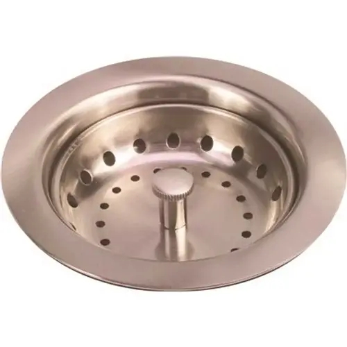 Sink Strainer in Brushed Nickel