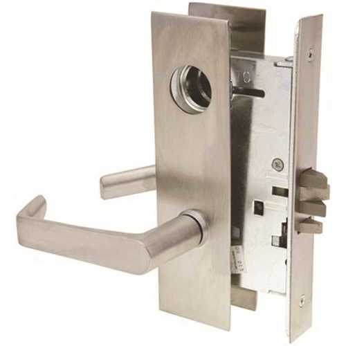 AB Series Dull Chrome Entry Mortise Lock Lever Trim