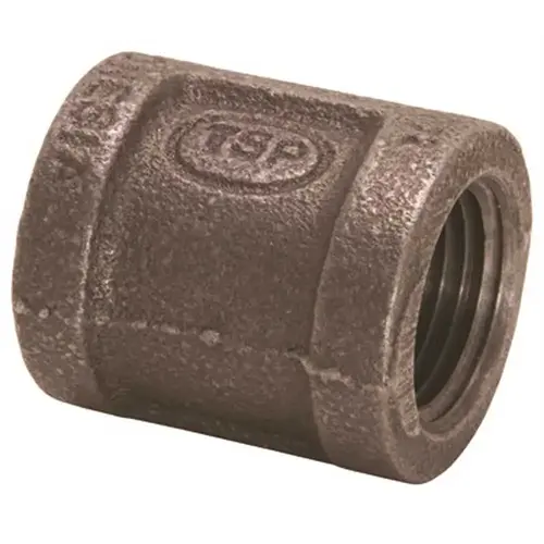 3/8 in. x 1/4 in. Black Malleable Reducing Coupling