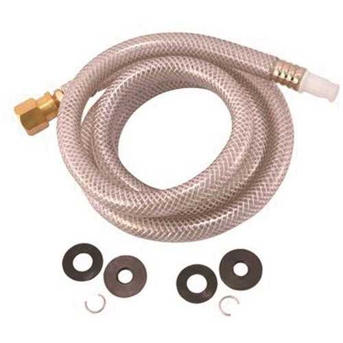 Faucet Pull-Out Spray Hose with Adapter Gray