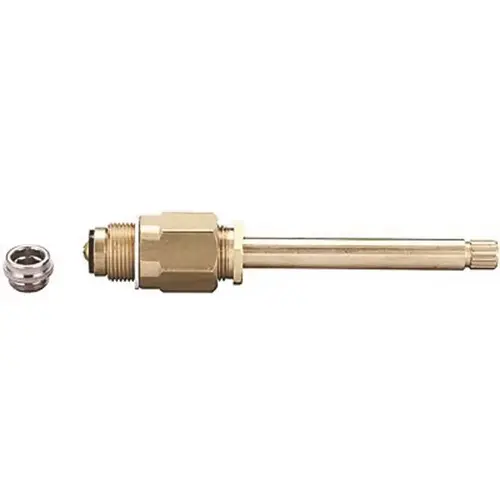 Stem Assembly with Replaceable Seat Brass