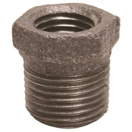 1-1/2 in. x 1 in. Black Malleable Bushing