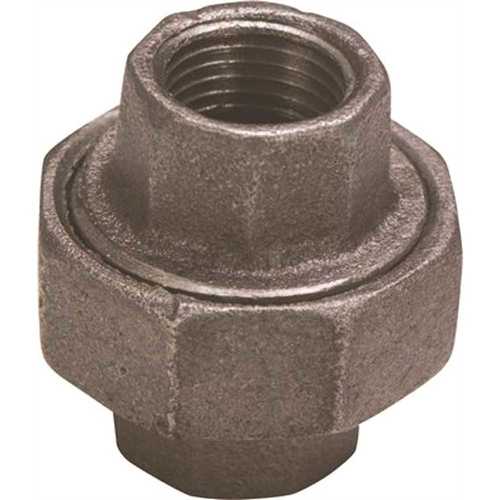 Proplus 45130 1-1/2 in. Black Malleable Union