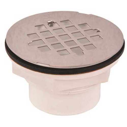 Proplus 173228 2 in. x 1.5 in. Shower Drain Color/Finish Family