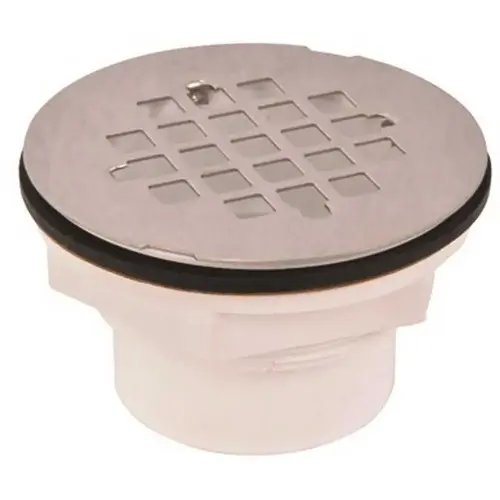 2 in. x 1.5 in. Shower Drain Color/Finish Family