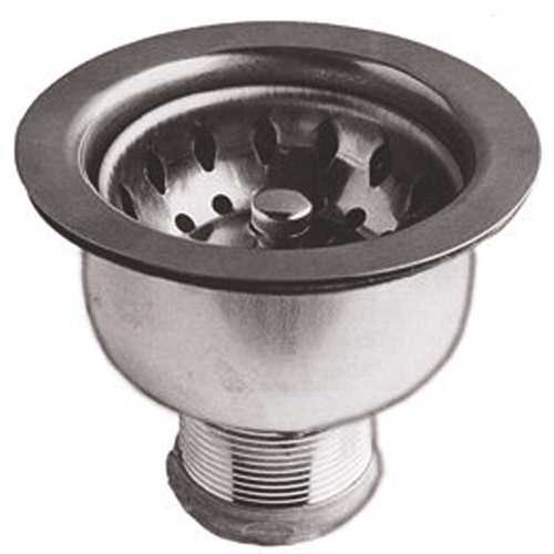 Premier SX-0147835 Deep Cup Basket Strainer without Tailpiece in Chrome