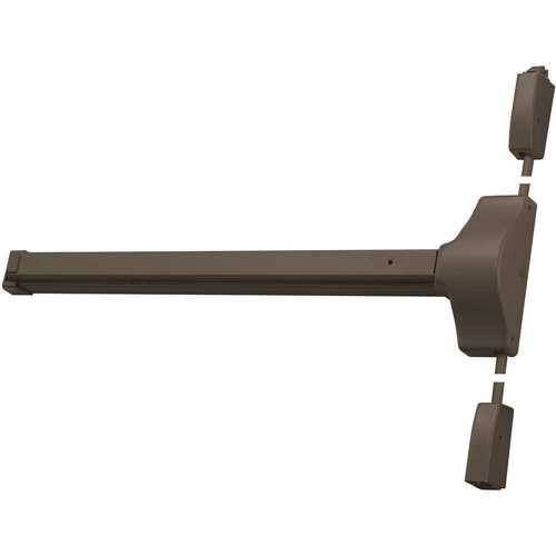 Surface Vertical Rod Exit Device Satin Bronze Painted Fire Rated