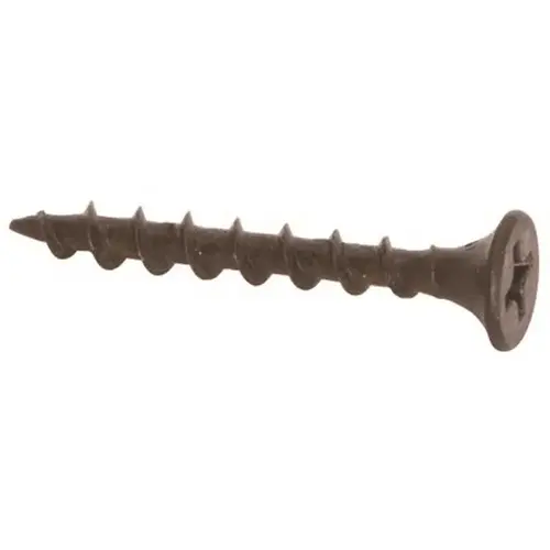 #6 x 2 in. Phillips Drive Bugle Head Coarse Thread Drywall Screws Phosphate Plated - pack of 100