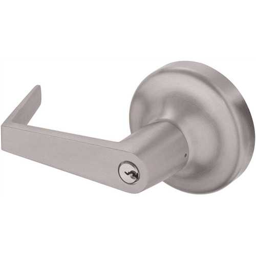 Classroom Satin Chrome Exit Device Lever Handle Outside Trim Aluminum