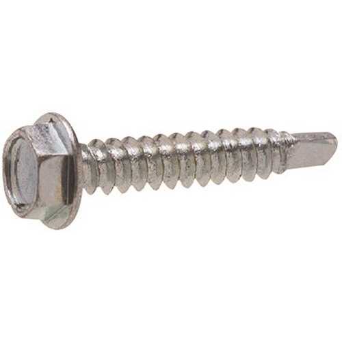Crown Bolt 18839 1/4 in. x 1 in. Hex Head Screw with Neo Washer - pack of 15