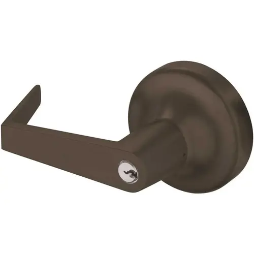 Classroom Exit Device Lever Handle Outside Trim Dark Bronze