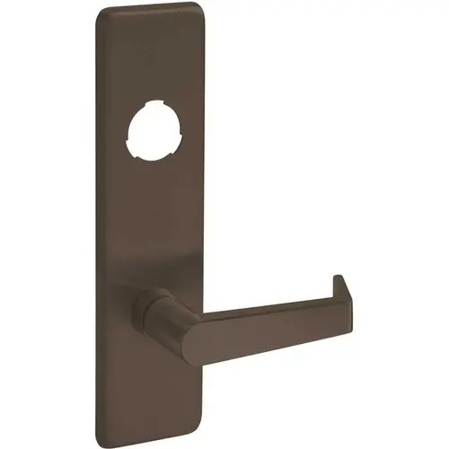 Dark Bronze Painted Classroom Less Core Exit Device Lever Handle Outside Trim