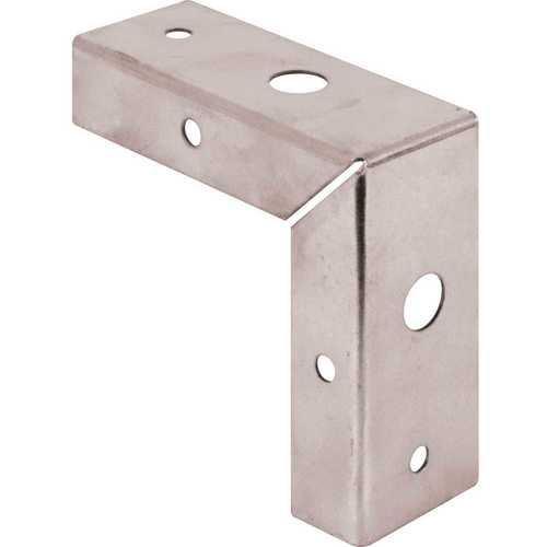 Anvil Mark MP7195 1-3/8 in. T Bi-Fold Door Corner Repair Bracket Universal Design Will Fit Door Panels Steel Pack of 2