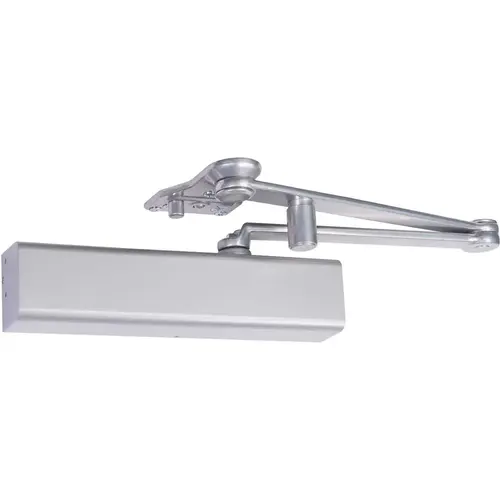 Norton Closers CLP8501T x 689 8500 Adjustable Size 1-6 Aluminum Cast Aluminum Body Door Closer Satin Chrome