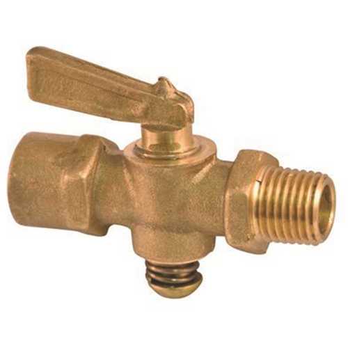 Sioux Chief 998-011044104001 1/4 in. FNPT x 1/4 in. MNPT Pipe Valve