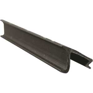 STRYBUC INDUSTRIES 65-11-6 Rigid 6 ft. Black Vinyl Snap in Window Glazing Bead