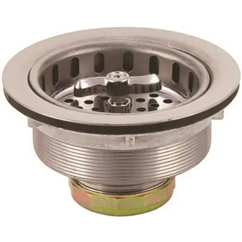 Premier SX-0176370 Twist and Seal Sink Strainer Chrome