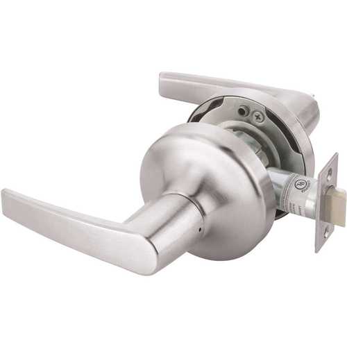 Satin Chrome Passage Function Cylindrical Handleset