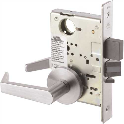 Grade 1, Apartment with Deadbolt Mortise Handleset Chrome