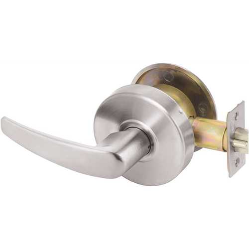 Passage Communicating Lock Lever Cylindrical Door Handleset Chrome