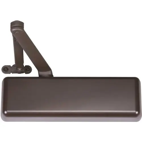 410 Series Cast Iron Door Closer, Non-Hold Open Dark Bronze