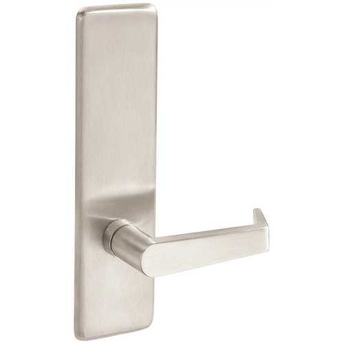 Augusta Exit Device Passage Lever Trim Stainless Steel