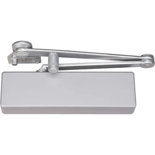 Norton Closers CLP7500T x 689 Adjustable Size 1-6 Aluminum Cast Aluminum Body Door Closer Satin Chrome