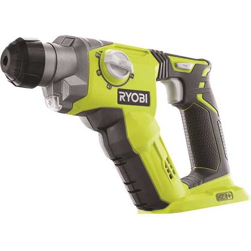 18-Volt ONE+ Lithium-Ion Cordless 1/2 in. SDS-Plus Rotary Hammer Drill (Tool Only) Green
