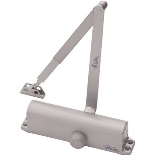 Door Closers for Door Sizes 1 to 4 Satin Chrome