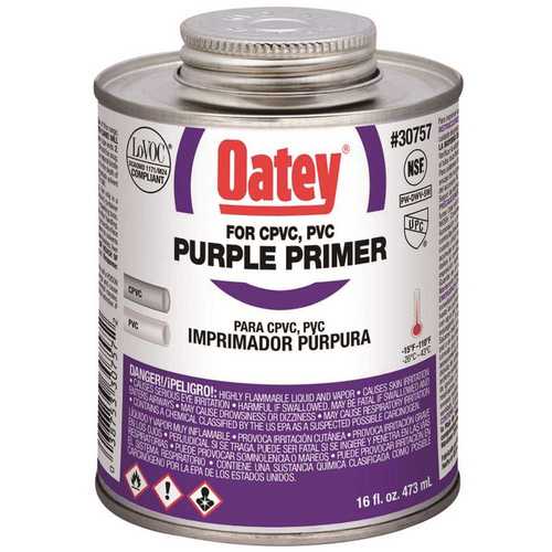 Oatey 307573 16 oz. PVC Purple Primer
