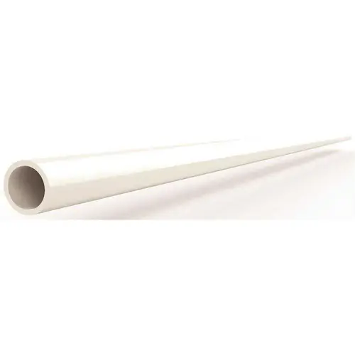 1 in. White Metal Durable Shelf Bracket Rods for Express Shelf ( in Pack)