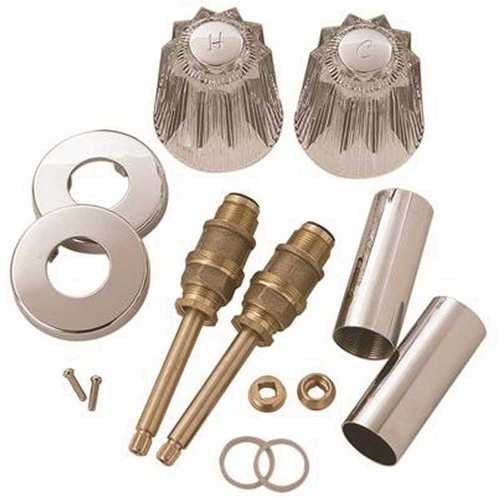 BrassCraft SK0266 Tub and Shower Rebuild Kit for Price Pfister Windsor Faucets in Acrylic