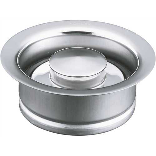Kohler K-11352-CP Disposal 4.5 in. Flange with Stopper in Polished Chrome