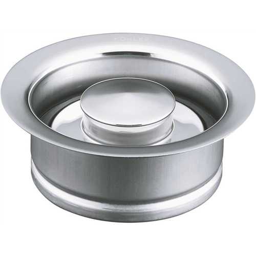 Disposal 4.5 in. Flange with Stopper in Polished Chrome