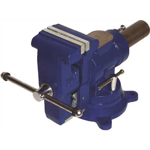Yost 750-DI 5 in. Heavy-Duty Multi-Jaw Rotating Combination Pipe and Bench Vise