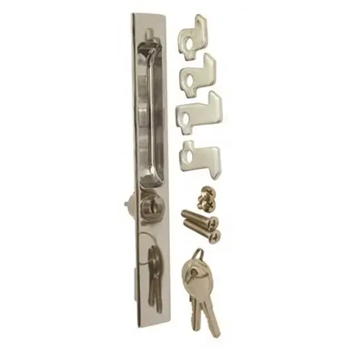 Sliding Patio Glass Door Lock Assembly Chrome