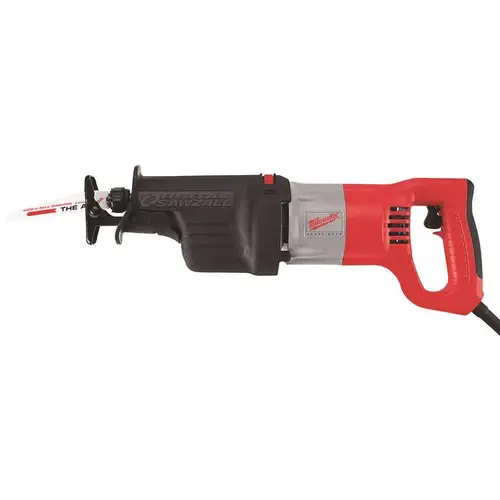 13 Amp 1-1/8 in. Stroke Sawzall Orbital Reciprocating Saw With Hard Case Red